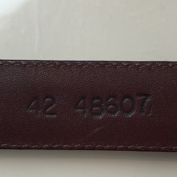 Brighton Men’s Croc Embossed Calfskin on Glove Leather Belt - Picture 5 of 13